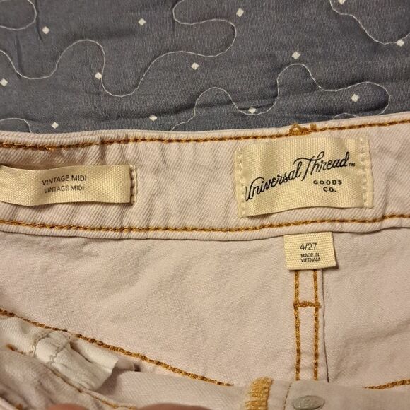 Universal Thread Midi vintage jean shorts size 4 NWT - Picture 2 of 5